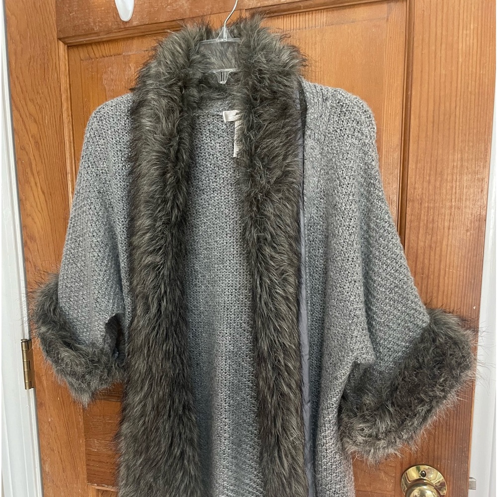 Open cardigan